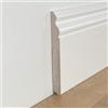 Eternal Parquet 52,8ml di BATTISCOPA ZOCCOLINO DUCALE in FIBRA DI LEGNO COMPATTA 140X15 BIANCO