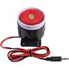 Anawakia DC 12 V 24 V sirena cablata Corno 120 DB Sicurezza a Casa Sistema di allarme Sonore (12 V)