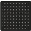 Ogomondo Soffione Doccia a Soffitto Installazione Da Incasso Quadro NERO