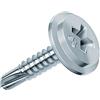 PEBSHOP VITI PER METALLO ZINCATE AUTOPERFORANTI FFLL CR Tipo Drillex (Misura 4,2x16 mm. cf. 500 pz.)