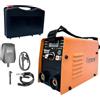 TANIASHOP Mini Saldatrice Inverter a Elettrodo per Fabbro da 350 Ampere Super compatta professionale con cavi e maschera display LCD digitale saldatrice elettrica portatile leggera in Valigetta