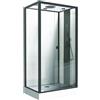 ONDÉE ONDEE - Cabina doccia idromassaggio NOGEA - Senza silicone - Nero opaco - In kit - 120x70cm