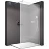 BERNSTEIN Parete Doccia Walk In EX101 Vetro Temperato Satin - 10mm - Larghezza Selezionabile, Larghezze Disponibili: 1600mm