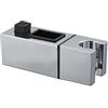 Yiyida Supporto per doccetta da doccia standard 30 x 15 mm - ABS cromato