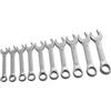 topolenashop Set 10 chiavi combinate chiave corte misure 10-11-12-13-14-15-16-17-18-19 mm