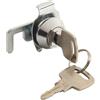 Whychstore Serratura del cassetto del registratore di cassa, serratura della cassetta delle lettere di 32X21.5mm, serratura della camma con clip rapida, centro della serratura del cassiere del supermercato del
