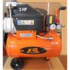 AXEL Compressore aria 24 litri coassiale lubrificato 2 Hp 8bar FU1507 AXEL