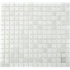 conwire mosaico piastrelle di rete parete Mix Bianco Mosaico di vetro con effetto faretti parete quadrato cucina bagno WC
