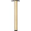 SGSKEIEY 1 Pezzi Piedini per Mobili Mobili Gambe Resistenti per tavolo mobili, Acciaio inossidabile, Altezza regolabile 0-30mm Vieni con viti in acciaio inossidabile (30cm,brushed gold)