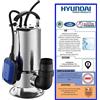 Hiundai Pompa sommersa/ad immersione acque sporche/dirty water 750W - 35614