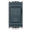 Vimar serie idea - Interruttore magnetotermico 1 polo+neutro c16 120-230 V grigio