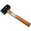 MASIDEF Mazzetta da Muratore, Acciaio Forgiato, Manico in Legno, Certificato TUV/GS, 1 kg