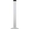 GORVIC 1X Gambe Regolabili per Tavolo,Gamba per Mobili da Scrivania,Piedi de support en métal, Piedini Tondo per Scrivania,per Banco da Lavoro,Altezza Personalizzata,con Viti (70cm,White)