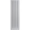 Fondital 83BAM01404 Radiatore in alluminio estruso Garda S/90, 1000 mm, 4 elementi, bianco