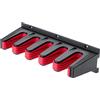 KADAX Portautensili da parete in diverse dimensioni, scaffalatura a vite con ganci, supporto per pinza, morsetto per cacciavite, chiave ad anello (30 cm)