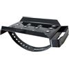 DAPRONA Gradino da tetto per spazzacamino, zincato 25cm nero