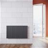 ELEGANT - Radiatore a pannello, a doppio strato, per bagno, salotto, radiatore orizzontale