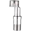 Lioaeust Piedino curvo angolato per rubinetto, rubinetto regolabile a per 360 gradi, con piede curvo, eccentrico, adattatore per rubinetto, per bagno, WC (stile corto)