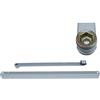 GEZE Braccio GEZE a slitta per TS3000/TS5000 ART. 068221 COLORE ARGENTO