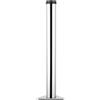GORVIC 1X Gambe Regolabili per Tavolo,Gamba per Mobili da Scrivania,Piedi de support en métal, Piedini Tondo per Scrivania,per Banco da Lavoro,Altezza Personalizzata,con Viti (70cm,Silver-B)