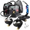 PATON ProMIG-200-15-2 200A Saldatrice MIG MAG, MMA e TIG 3 in 1, 230V, alimentazione filo 15-2, Saldatrice MIG senza gas con funzione pulsata, Saldatrice inverter professionale, digitale