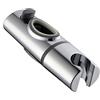 Yiyida Supporto per testa doccia, per asta scorrevole ellisse, standard 35 x 20 mm, in ABS cromato
