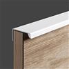JIAJUTUI001 1 Pezzi Maniglie a Scomparsa,Invisibile Maniglie da Cucina Bianco Maniglie per Porte,Maniglie Nascoste per Cassetti Armadi,Maniglie Nascoste per Cassetti (Full Length,1200mm,B)