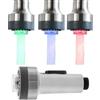 HEBEOT Rubinetto da cucina con doccetta estraibile con LED - Luci spruzzatore rimovibile con maniglia singola di ricambio per camper, cucine, bar