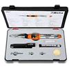 Beta 1827/K - Saldatore a gas con 7 accessori in valigetta con base morbida di polietilene espanso