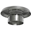 IAM TERMINALE CAPPELLO CINESE ACCIAIO INOX CANNA FUMARIA CALDAIA STUFA Ø 80