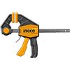 Ingco Strettoio A Sgancio Rapido Morsetto Manuale Reversibile (6'' - 63X150MM)
