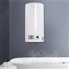 HINOPY Scaldabagno elettrico, 80 l, capacità 2 KW, 220 V, fissaggio a parete, boiler con doccetta e tubi per cucine, WC, appartamenti, parrucchieri, bagno, ecc