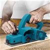 SanBouSi Piallatrice elettrica per legno, 1680 Watt, profondità 2 mm, larghezza pialla 82 mm, interruttore di blocco, pialla per falegnami professionali o generali, artisti e studi creativi