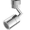 Youehsent Universal Splash Filter Faucet 720 Degree Rotating Faucet Extender Splash-proof Conversion Rotatable Faucet Sprayer Head, 720 Degree Swivel Sink Faucet Aerator for Kitchen Bathroom
