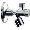 Albertoni Rubinetto sottolavabo con filtro a vitone 1/2 x 3/8 maniglia ABS