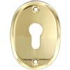 Meroni Bocchetta Yale con viti a vista coloro ORO - VI.TEL. F0232N 40