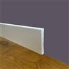 Eternal Parquet 100ml di Battiscopa PREMIUM in legno MASSELLO squadrato 70x10 laccato bianco