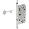 AERREGI SERRATURA MAGNETICA TIPO AGB BONAITI STV PER PORTE INTERNE (Zincato, Solo Serratura)