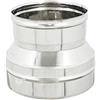 DianKamin Riduzione inox per canne fumarie M 120mm x F 100mm