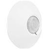 Yctze Allarme Sensore di Movimento PIR a 360 Gradi Cablato per Interni da Soffitto Cablato da 12 V per Protezione Antifurto