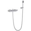 SJQKA Miscelatore Vasca Da Bagno A Cascata bianca Con Doccetta Ideal Standard Rubinetto Vasca Da Bagno A Muro Con Ottone (B)