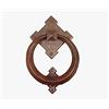 effedielle Battente forgiato per porta, portone 140x210 mm. Finitura ruggine completo di viti di fissaggio FA782
