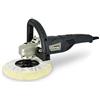 GrecoShop Smerigliatrice angolare/Flex/Levigatrice/Lucidatrice angolare per carrozziere 180mm 1300W con regolazione della velocità/giri