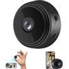 Pelinuar Secretscope - Mini telecamera di sicurezza magnetica, mini telecamera di sicurezza Secretscope, WiFi Camear per esterni, wireless, mini monitor senza fili con funzione di visione notturna, per casa e