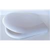 DMC - Copriwater Sedile Compatibile per Cesame Sintesi in termoindurente MOD. Saturno, Colore: Bianco