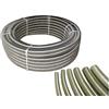 Sani-Flex DN12 a DN50 Tubo flessibile in acciaio inox 1.4404 corrugato tutte le lunghezze di taglio prezzo al metro, lunghezza a scelta ideale per scambiatore di calore
