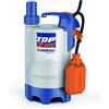 PEDROLLO POMPA Elettropompa Sommergibile Acque Sporche 0,5Hp TOP2VORTEX 220V Pedrollo 5m