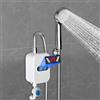 HarBin-Star Scaldabagno elettronico istantaneo, Boiler Elettrico Riscaldatore Acqua, da cucina, con display digitale a LED, con protezione dalle perdite, soffione doccia 35 kW 220 V