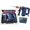 Topolenashop Trapano 2050W 40mm 730rpm SDS Plus 5 Accessori Blu Metallo