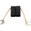 Buildalot Spazzole di Carbone bu_8719468498411 per Rupes BA100, Rupes BA15, Rupes BR3, Rupes BR5-6x7x14mm - 0,24x0,28x0,55'' - Con cavo and connettore - Sostituisce le parti originali 472050